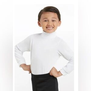 Weissman Showtime Pullover Mock Turtleneck Shirt 99-7005 Boys Dance Costume